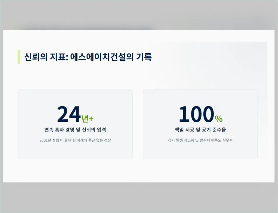 고잔동 건물 신축 업체 골조·마감 품질 관리